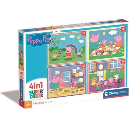 Puzzle Progresivo 4 En 1 Peppa Pig