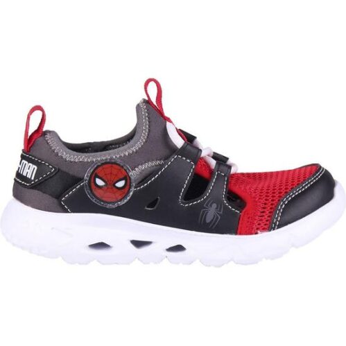 Deportiva Baja Técnica Spiderman - Rojo