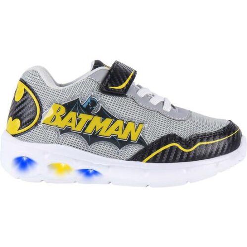 DEPORTIVA SUELA LIGERA EVA CON LUCES BATMAN GRAY