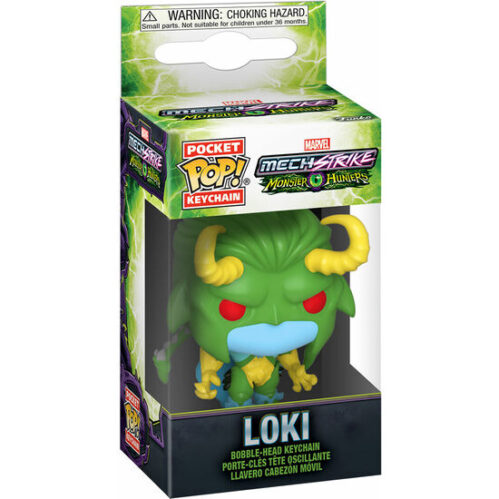 Llavero Pocket Pop Marvel Monster Hunters Loki - Imagen 4