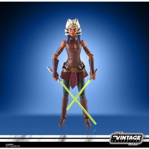 Figura Ahsoka Tano The Clone Wars Star Wars Vintage Collection 9,5Cm - Imagen 7