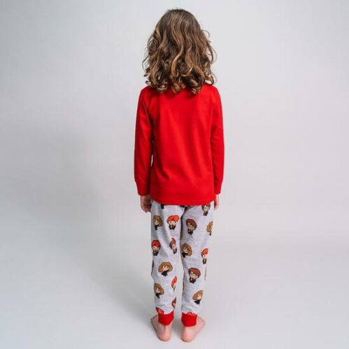 Pijama Largo Single Jersey Harry Potter Dark Red - Imagen 6