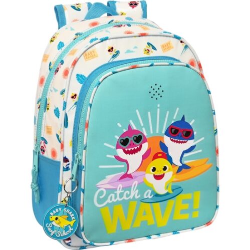 Mochila Infantil Con Musica Adapt.carro Baby Shark &Quot;Surfing&Quot;