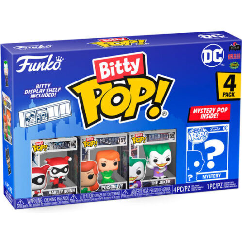 Blister 4 Figuras Bitty Pop Dc Comics Harley Quinn