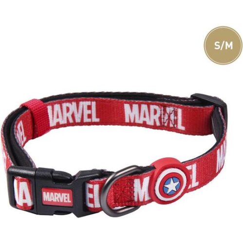 Collar Premium Para Perros S/M Marvel