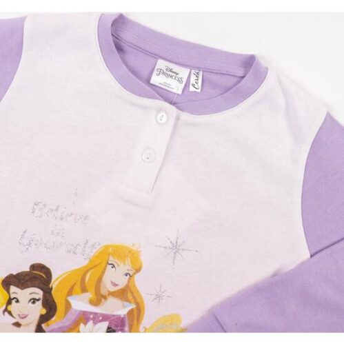 PIJAMA LARGO INTERLOCK PRINCESS LILAC - Imagen 5