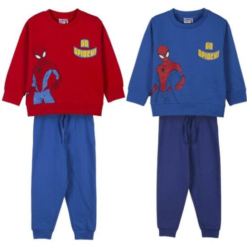 Chandal Felpa Spiderman Blue