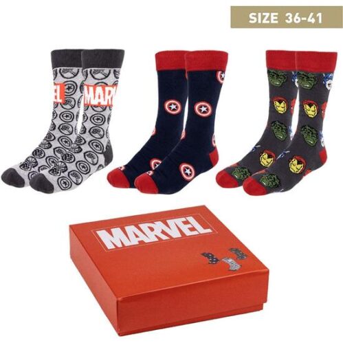 Pack Calcetines 3 Piezas Marvel