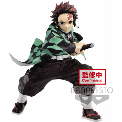 Figura Tanjiro Kamado 1 Demon Slayer Kimetsu No Yaiba Maximatic 18Cm