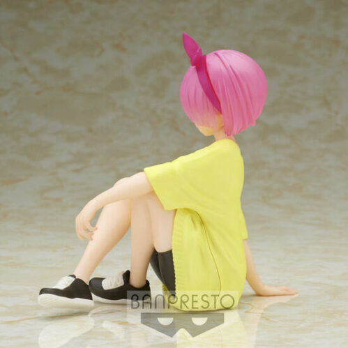 Figura Ram Training Syle Relax Time Re:zero Starting Life In Another World 14Cm - Imagen 3