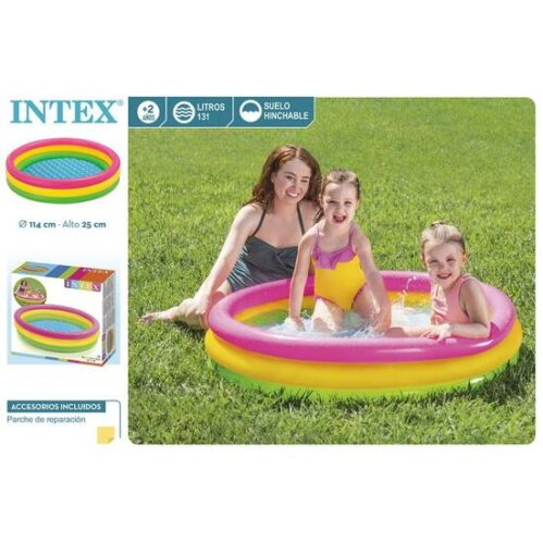 Piscina Hinch.3 Aros Colores 114X25