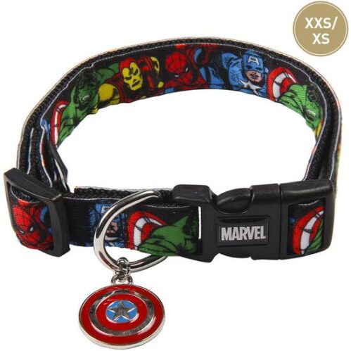 Collar Para Perros Xxs/Xs Marvel Black