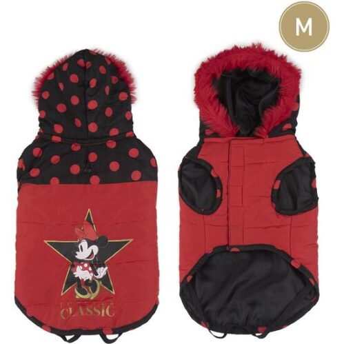 Abrigo Acolchado Para Perro M Minnie Red