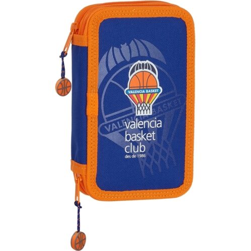 Plumier Doble Pqño 28 Pcs Valencia Basket