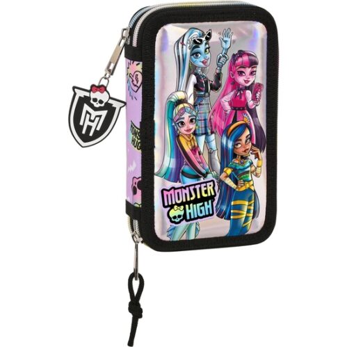 Plumier Doble Pqño 28 Pcs Monster High &Quot;Best Boos&Quot;