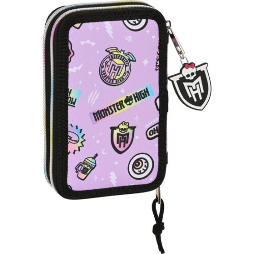 Plumier Doble Pqño 28 Pcs Monster High &Quot;Best Boos&Quot; - Imagen 4