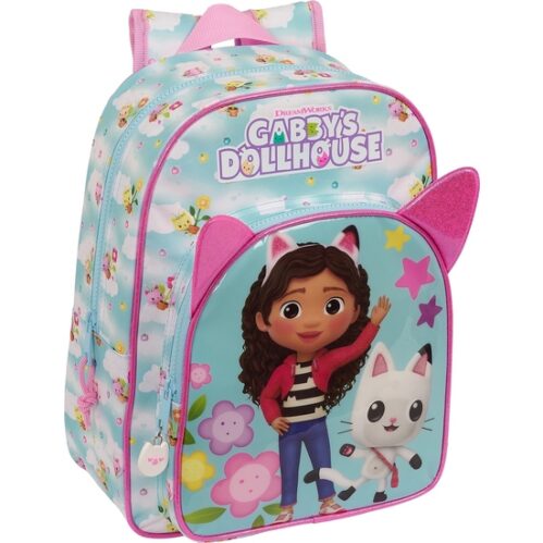 Mochila Junior Adapt.carro Gabbys Dollhouse