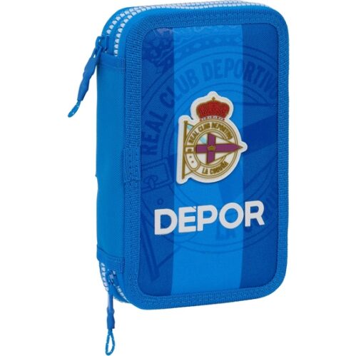 Plumier Doble Pqño 28 Pcs Real Deportivo De La Coruña