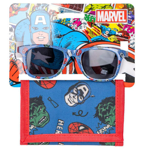 Gafas De Sol Set Cartera Avengers