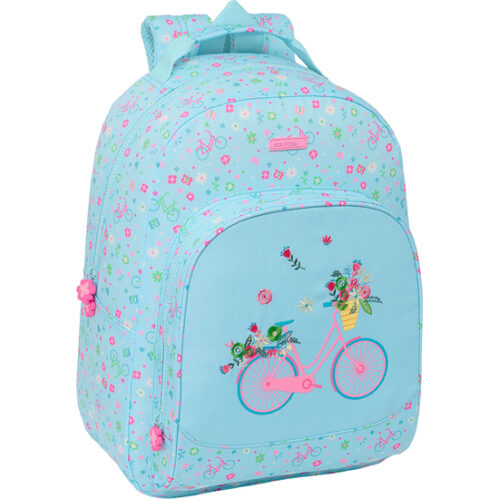 Mochila Adapt.carro Reciclado Safta &Quot;Bicicleta&Quot;