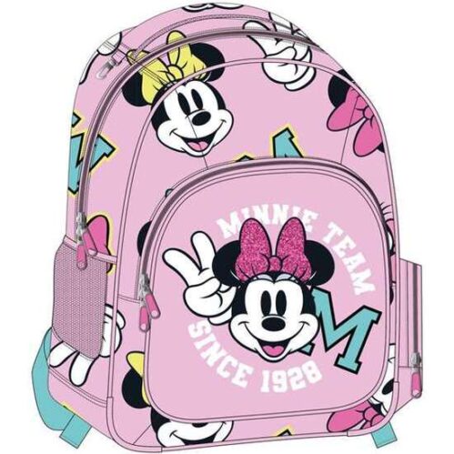 Mochila Escolar Mediana  Minnie 32.0 X 15.0 X 42.0 Cm