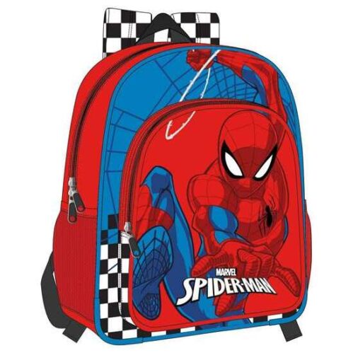 Mochila Escolar Mediana  Spiderman 31.0 X 12.0 X 38.0 Cm