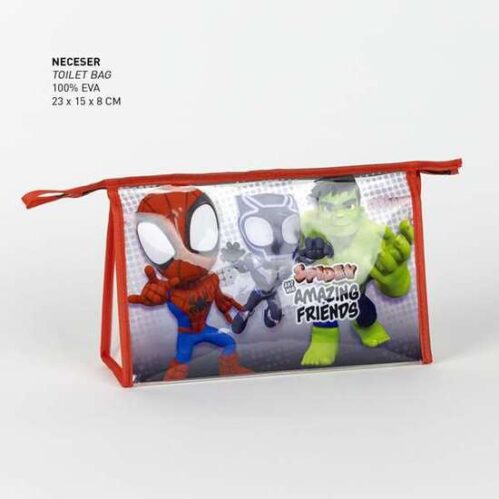 Neceser Aseo De Viaje Con Accesorios Spidey 23.0 X 15.0 X 8.0 Cm - Imagen 3