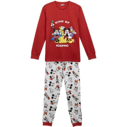 Pijama Largo Single Jersey Mickey