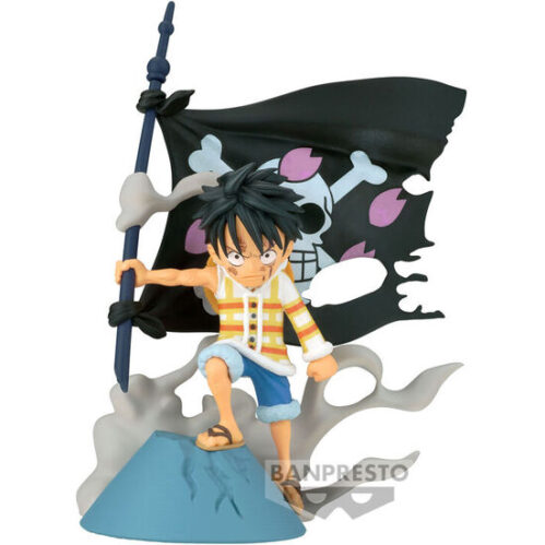 Figura Monkey D Luffy Wcf Log Stories One Piece 8Cm