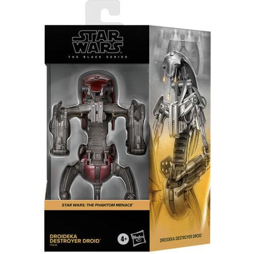 Figura Droideka Droide Destructor Star Wars: La Amenaza Fantasma 15Cm