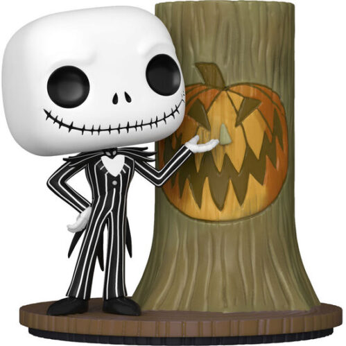 Figura Pop Disney Deluxe Pesadilla Antes De Navidad 30Th Anniversary Jack Skellington With Halloween Door - Imagen 4