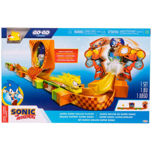 Playset Super Sonic Deluxe Go Go Racers Sonic