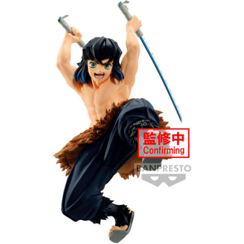 FIGURA INOSUKE HASHIBIRA VIBRATION STARS DEMON SLAYER KIMETSU NO YAIBA 13CM