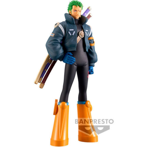 FIGURA EGGHEAD RORONOA ZORO GRANDLINE SERIES ONE PIECE 17CM