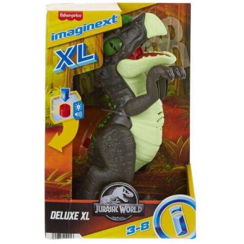 FIGURA JURASSIC WORLD DELUXE DINOSAURIO DRACOREX FISHER-PRICE IMAGINEXT  34,5X26,5X20,5 CM