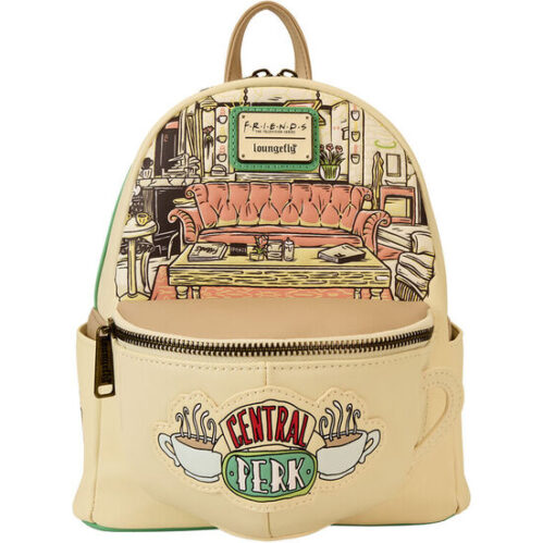 MOCHILA CENTRAL PERK FRIENDS LOUNGEFLY 26CM