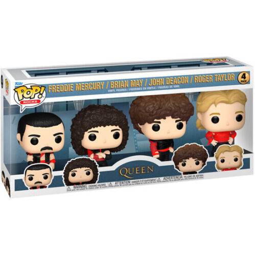 BLISTER 4 FIGURAS POP QUEEN