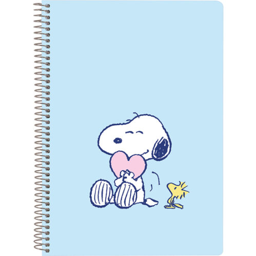 Libreta Cuarto 80 H. Tapas Duras 1Diseñ Snoopy &Quot;Love&Quot;