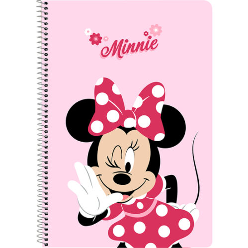 Libreta Folio 80 H. Tapas Duras Minnie Mouse &Quot;Naive&Quot;