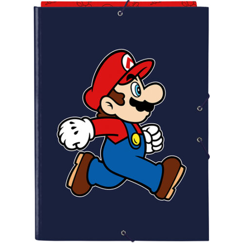 Carpeta Folio 3 Solapas Super Mario &Quot;Trick&Quot;