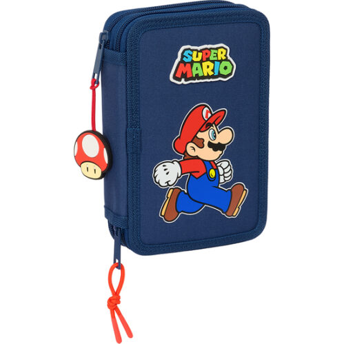 Plumier Doble Pqño 29 Pcs Super Mario &Quot;Trick&Quot;