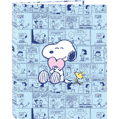 Carpeta Folio 4 Ani.mixtas Snoopy &Quot;Love&Quot;