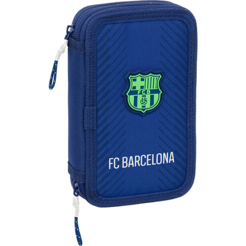 Plumier Doble Pqño 29 Pcs F.c. Barcelona Navy Blue