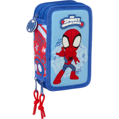 Plumier Triple 37 Pcs Spidey &Quot;Rescue&Quot;