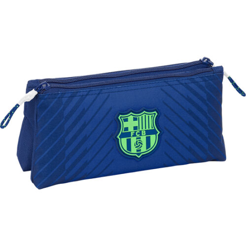 Neceser Pqño. Doble F.c. Barcelona Navy Blue