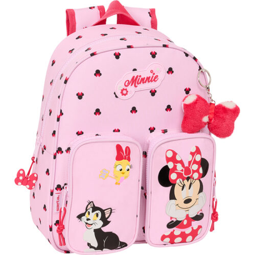 Mochila Infantil Bolsillos Adapt.carro Minnie Mouse &Quot;Naive&Quot;