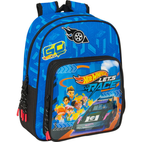 Mochila Infantil Adapt.carro Hot Wheels &Quot;Lets Race&Quot;