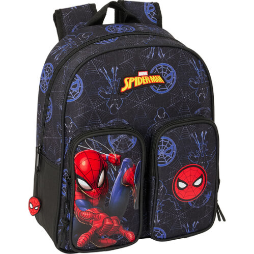 Mochila Infantil Bolsillos Adapt.carro Spider-Man &Quot;Attack&Quot;