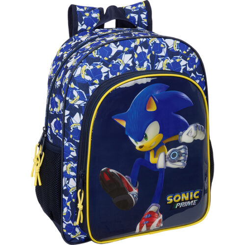 Mochila Junior Adapt.carro Sonic &Quot;City&Quot;