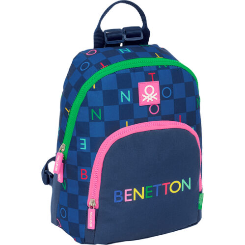 Mini Mochila Benetton &Quot;Damero&Quot;